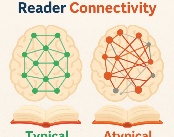 How Brain Connectivity Shapes Typical and Atypical Reading